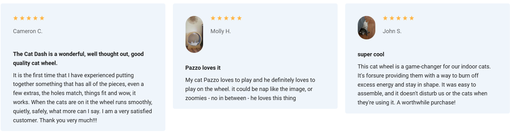 cat wheel reviews