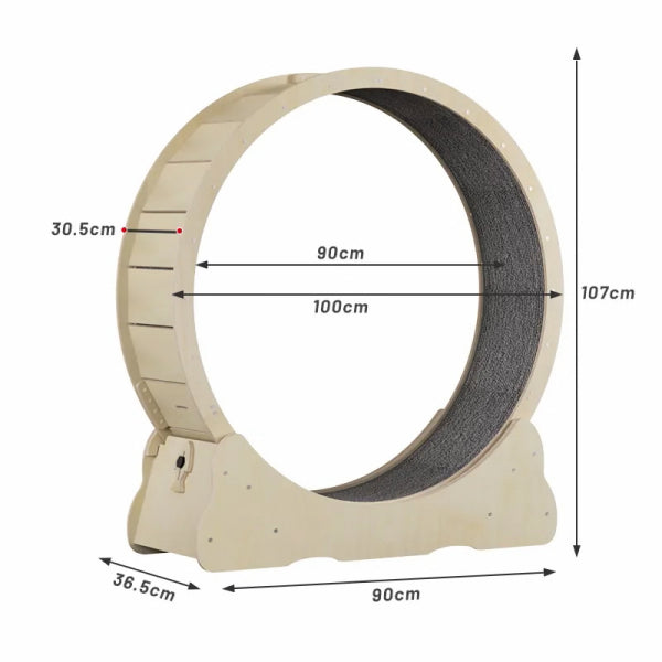 cat wheel dimensions