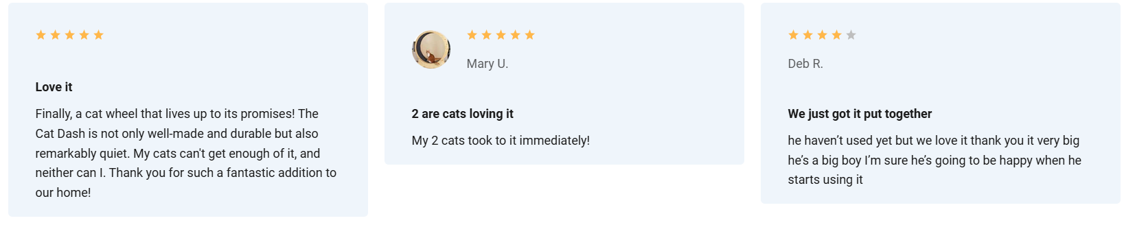 more cat wheel reviews